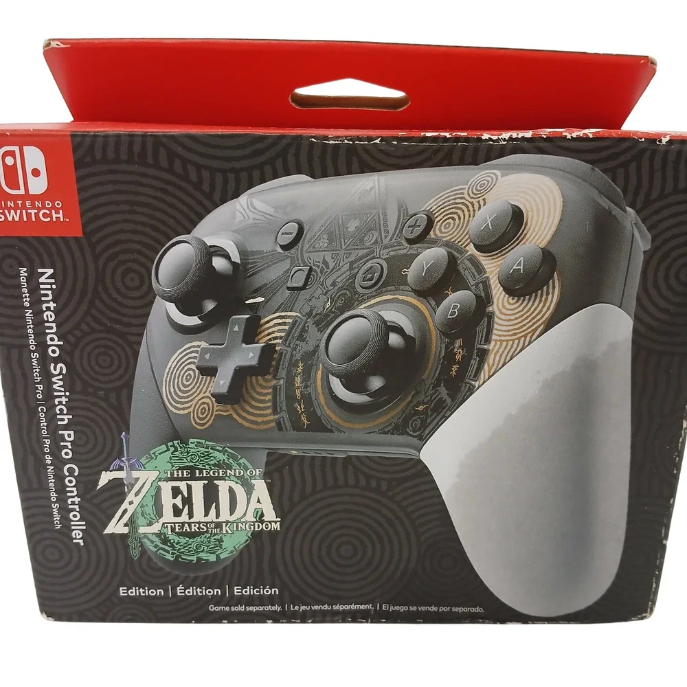 Nintendo Switch Pro Controller The Legend of Zelda Tears of the Kingdom Edition